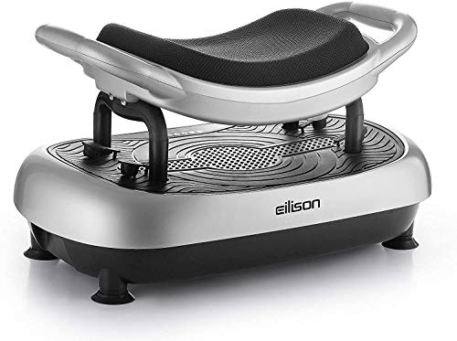 EILISON FITABS Vibration Plate Exercise Machine – Vibration Platform 3D/4D | Whole Body Viberation Machine for Home, Weight Loss, Shaping, Training, Recovery, Toning, ABS & Fit Massage(Double Seat)