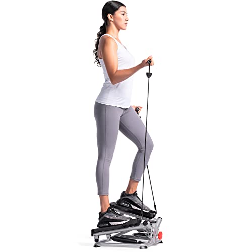 Sunny Health & Fitness Total Body Advanced Stepper Machine – SF-S0979, Gray