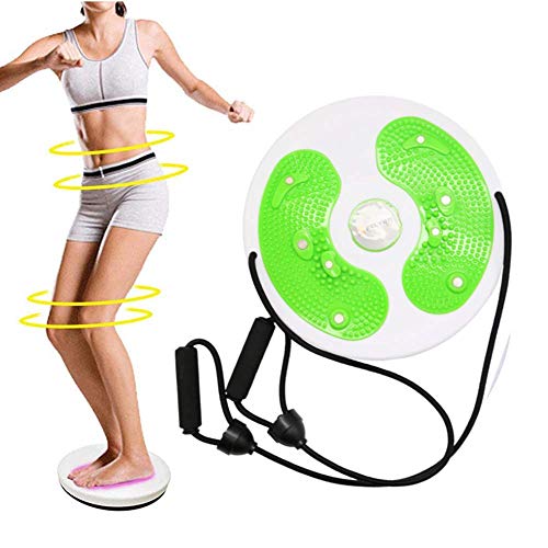 Ab Twister Board for Exercise Waist Twisting Disc with 8 Magnets Fitness Twister with Handles Trims Waist Arms Hips and Thighs