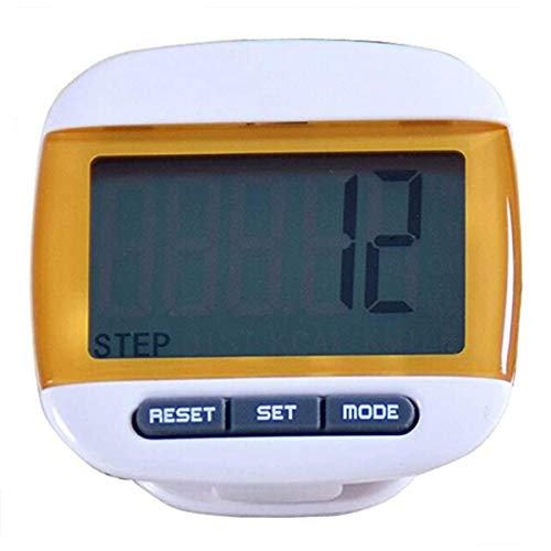 Formvan LCD Pedometer for Walking Clip On Portable Step Counter for Steps and Miles Calories Men Women Kids Sports Running Hiking