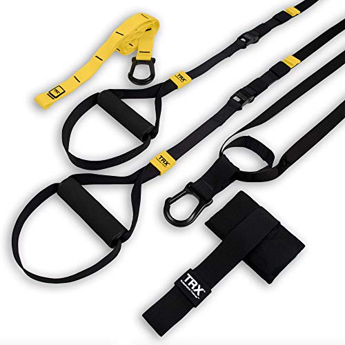 TRX GO Suspension Trainer System, Full-Body Workout for All Levels & Goals, Lightweight & Portable, Fast, Fun & Effective Workouts, Home-Gym Equipment or for Outdoor Workouts, Black
