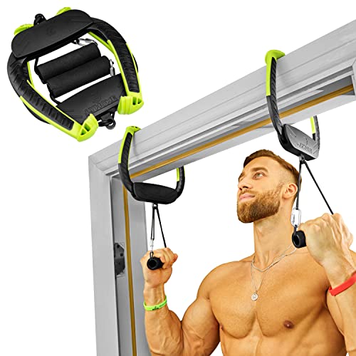Portable Pull Up Bar,No Screws Safe Locking Quick Installation Strength Training For Doorway, Chin Up Bar Max Load 330 lbs For Home And Travel Exercise,LYHOME