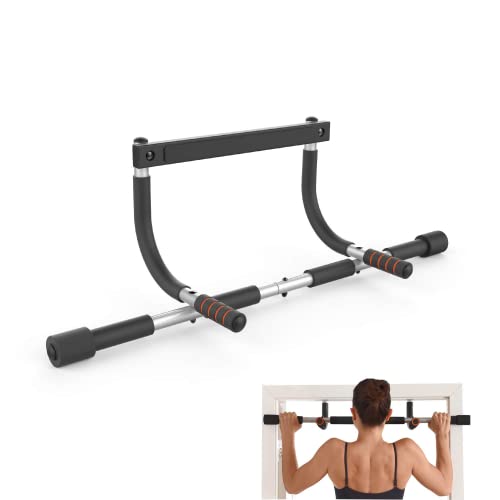CEAYUN Pull up Bar for Doorway, Portable Pullup Chin up Bar Home, No Screws Multifunctional Dip bar Fitness, Door Exercise Equipment Body Gym System Trainer