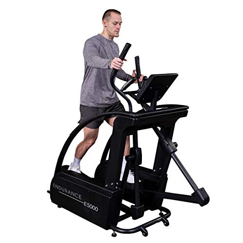 Body-Solid E5000 Endurance Elliptical Trainer for Cardio and Aerobic Training, Home and Commercial Gym Use