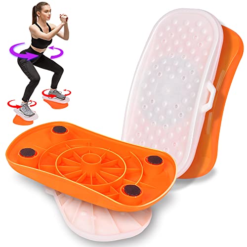 Ab Twister Board Twist Board For Exercise Waist Twisting Disc, Full Body Toning Workout, Twisting Stepper for Aerobic Exercise, 2PCS