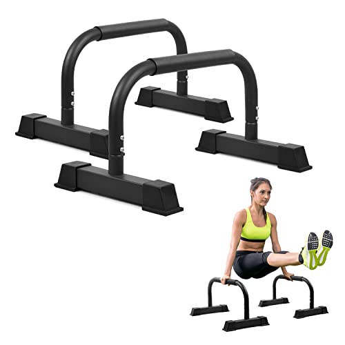 Yes4All Parallettes Bars Push Up Bars For Calisthenics Exercises And Upper Body Strength Workout