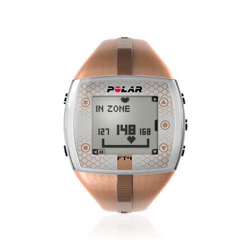 Polar FT4 Heart Rate Monitor Watch (Bronze/Bronze)