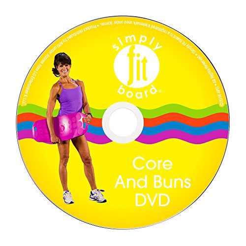 Simply Fit- Core & Buns Workout DVD, 6 Workouts That are Great for Getting Those 6 Pack Abs & Tighter Buns