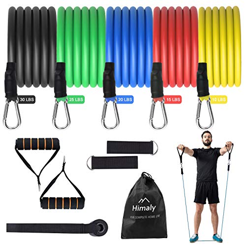 Exercise Bands Resistance Bands Set Strength Training Fitness Bands Workout Bands Resistance Elastic Bands for Exercise