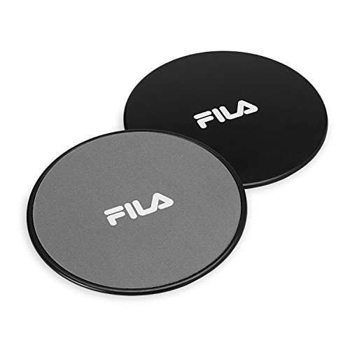 FILA Accessories 08-63193 Gliding Core Disc Sliders Dual Sided for Hard Flooring & Carpet