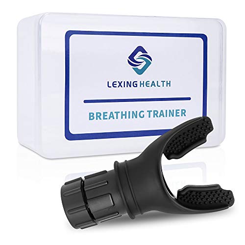 Breathing Exercise Device for Lungs – Lung Exerciser Device with Adjustable Resistance – Increase Lung Capacity, Improve Sleep & Physical Performance