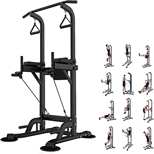 Power Tower Exercise Equipment, Power Tower Pull Up Bar, Power Tower Dip Station,Power Tower Workout, Multi-Function Strength Training Equipment