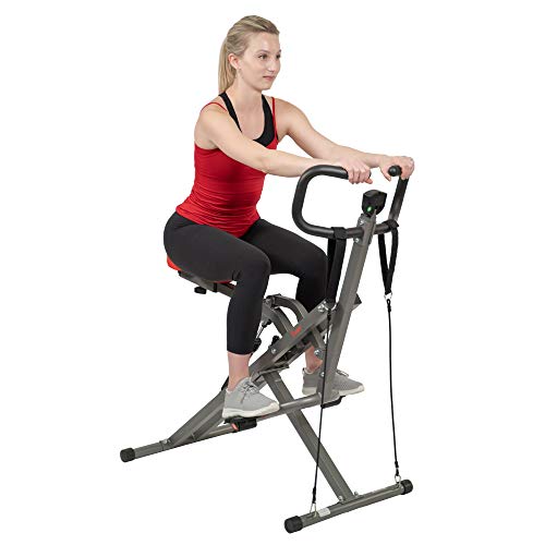 Sunny Health & Fitness Row-N-Ride PRO™ Squat Assist Trainer, 300 LB. Capacity – SF-A020052