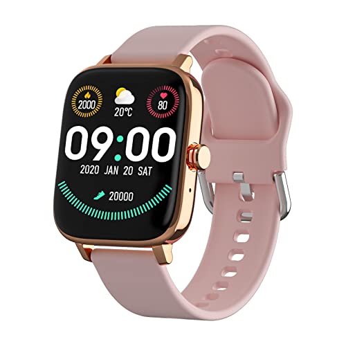 KAKTIN Smart Watch, Fitness Tracker with Call Receive/Dial,Step Counter,1.7” Touch Screen Smartwatch Activity for Women Men Compatible with Android iPhone iOS