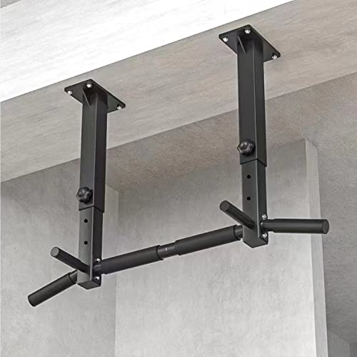 Cometofit Ceiling Mount Pull Up Bar, Ceiling Mounted Chin Up Bar, Joist Mount for Home Gym Strength Training Maximum Weight 600 Lbs