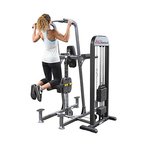 IRON COMPANY Body-Solid Weight Assisted Chin and Dip Machine