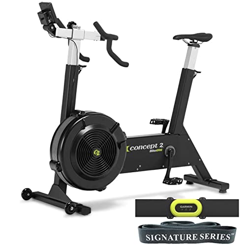 Concept2 2900 Stationary Exercise Bike | PM5 Monitor, Adjustable Air Resistance for Exercise, Conditioning and Strength Training with Garmin HRM-Pro Heart Rate Monitor