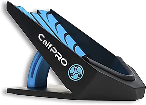 CALFPRO Deep Calf Stretcher – Slant Board Stretching for Plantar Fasciitis & Achilles Tendonitis, Feet Mobility & Heel Pain Relief, Incline Wedge for Strained Ankle – Foot Rocker Stretch Replacement