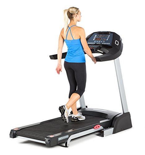 3G Cardio Pro Runner Treadmill, Silver – Space Saving Folding Treadmill – 3.0 HP – Orthopedic Belt – 350 LB User Capacity – One-Touch Speed and Incline
