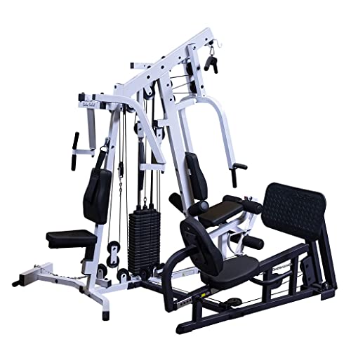 Body Solid EXM2500S Home Gym Equipment with Leg Press & Chest Press – Total Body Workout Machine for Home & Professional Gyms – Complete Set of Weights