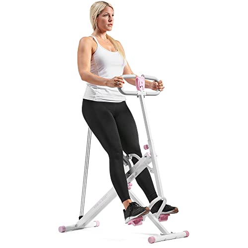 Sunny Health & Fitness Upright Row-N-Ride™ Exerciser in Pink – P2100