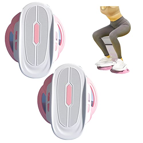 AUTMAPLA Waist Twisting Disc New Generation of Waist Twisting Disc Waist Twisting Disc Fitness Equipment Cardio Stepper At Home Workout Whole Body Conditioning Exercise, No Noise, 2 In ABox.