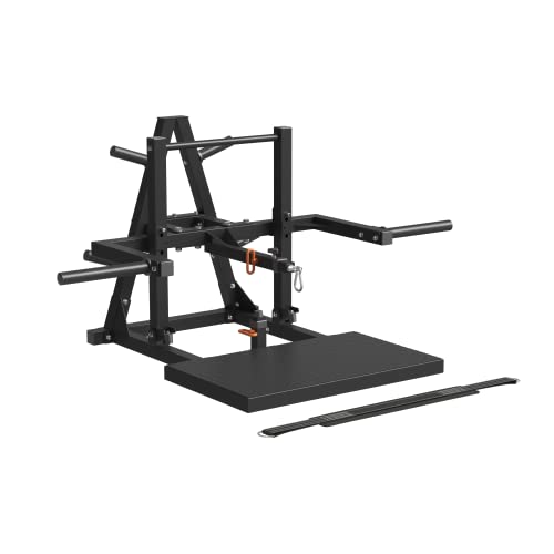 syedee Belt Squat Machine, Weight Machine for Strength Training, Squat Machine with Weightlifting Belt – 11 Gauge Steel, 1000lb Weight Capacity