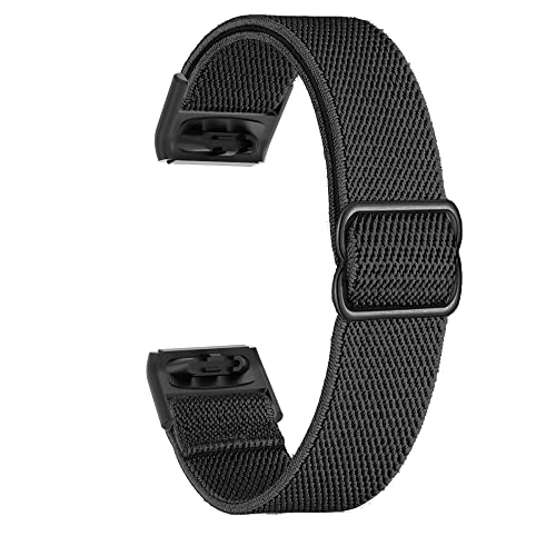 LuxuryJOY Stretchy Loop Nylon Straps Compatible with Halo View Fitness Tracker – Armband, Black
