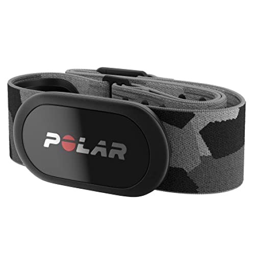 Polar H10 Heart Rate Monitor – ANT +, Bluetooth – Waterproof HR Sensor with Chest Strap – Built-in Memory, Software Updates – Works with Fitness apps, Cycling Computers, Sports and Smart Watches