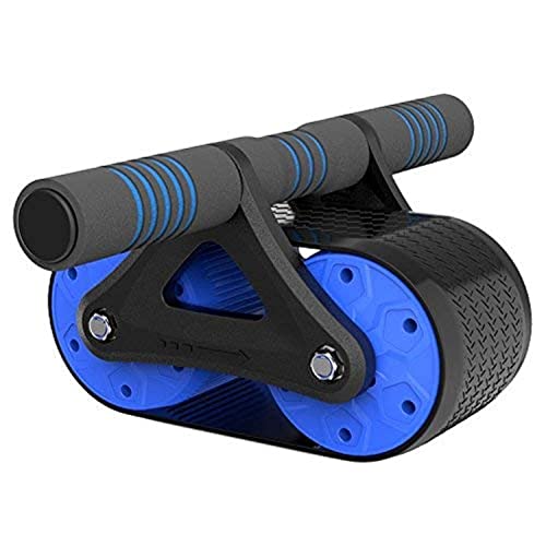 Oileus AB Roller Wheel for Abdominal Exercise, Core Workout Equipment with Automatic Rebound Assistance and Resistance Springs with Ergonomic Handle Sold with Knee Pad