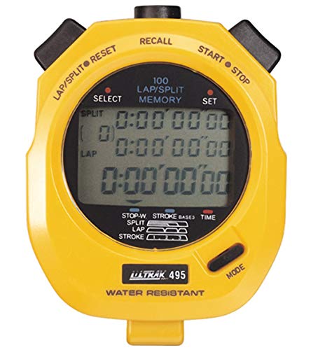 Ultrak 495Y Stopwatch – Yellow