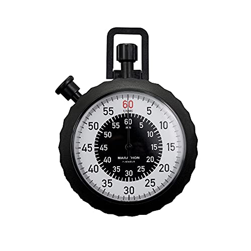 Military Stopwatch – Instantaneous Return and Time-Out, with Central 60 min Register