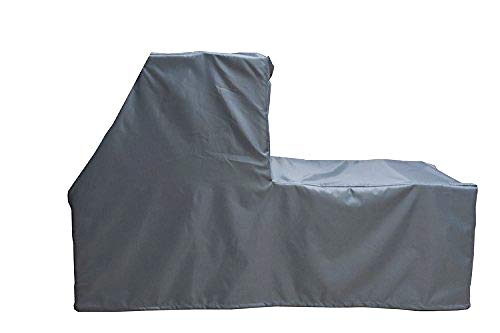 Elliptical Trainer Cover, Elliptical Machine Protective Dust-proof Waterproof Water-Resistant Fitness Equipment Fabric Ideal for Indoor Outdoor Use（Gray） (71″ long x 31″ wide x 70″ high)
