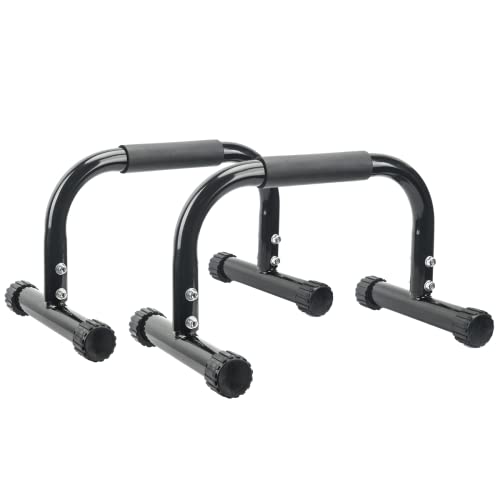 Parallettes Bars, Push Up Bars Strength Training For Handstands, Full Planche, Calisthenic,Crossfit & Gymnastic, Push Up Stands Handle for Floor Workouts Calisthenics Equipment