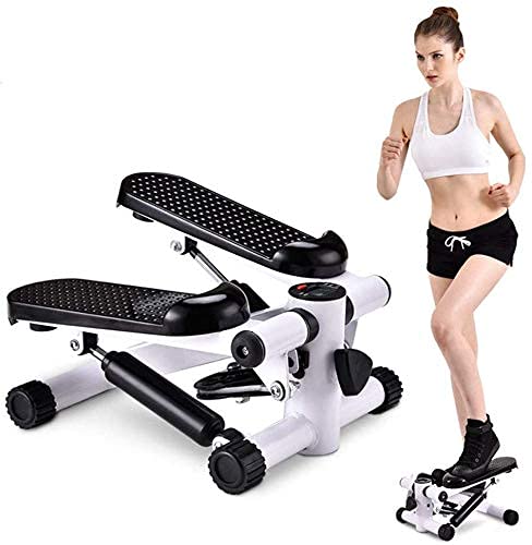 uyoyous 330 lbs Portable Climber Stair Stepper 1511.87”fitness Stepper Step Machine Adjustable Mini Stair Stepper Portable Twist Stair Stepper Mini Stepper Exercising Machine (Renewed)