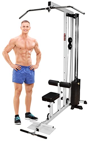 Deltech Fitness Stack Loaded LAT Machine