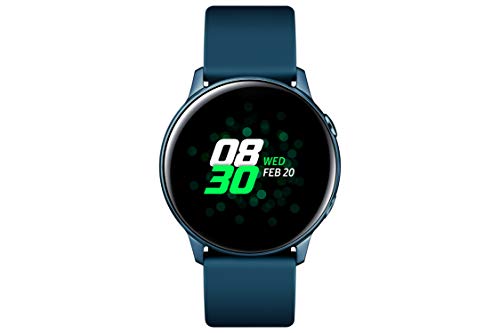 SAMSUNG Galaxy Watch Active (40MM, GPS, Bluetooth) Smart Watch with Fitness Tracking, and Sleep Analysis – Green – (US Version)