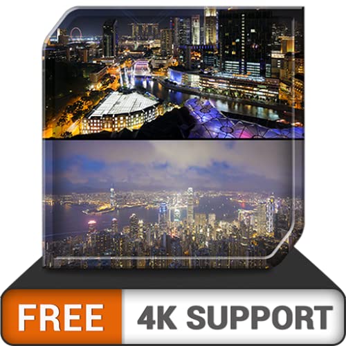 FREE City Night Dream – decor your room with beautiful scenery on your HDR 8K 4K TV and Fire Devices as a wallpaper & Theme for Mediation & Peace