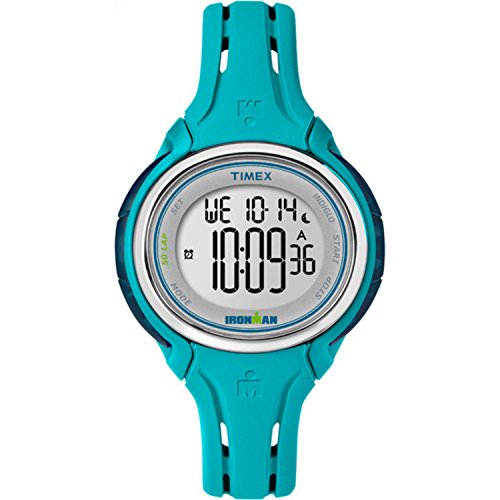 Timex Women’s Ironman Sleek 50 Lap Stopwatch | Blue | Sport Watch TW5K90600