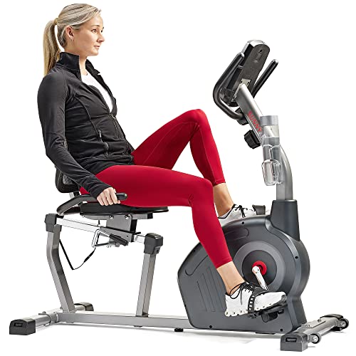 Sunny Health & Fitness Elite Interactive Series Exercise Recumbent Bike – SF-RB420046