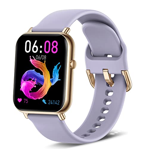 ASWEE Smart Watch, Fitness Tracker with 24/7 Heart Rate, Blood Oxygen, Sleep Monitor, 1.69″ Touch Screen IP68 Waterproof Smartwatch, Step Counter Watch for Kids Women Men for iOS Android