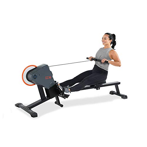 Women’s Health Men’s Health Magnetic Rowing Machine with 14 Adjustable Resistance Levels, Smart Power Sensor