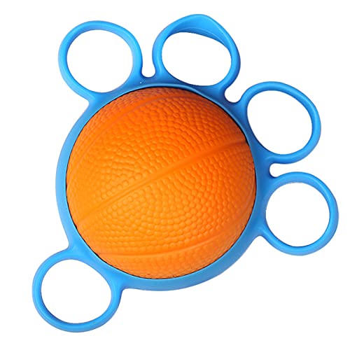 Finger Strength Trainer Useful Strength Exercise Elderly Exercise Ball Hand Grip Ball Orange