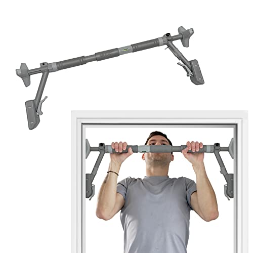 SHOWOFF BEAST Pull Up Bar for Doorway, Upper Body Exercise Chin Up Bar, No Screws Door Pull Up Bar, Portable Door Frame Pull-up Bar, Strength Training Pull-up Bar for Home and Gym