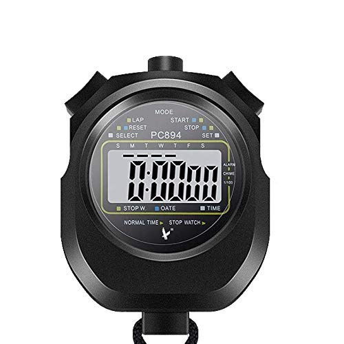 LEAP Stopwatch Professional Timer 1 RAW 2 Laps Split Memory with Digital Extra Large Screen for Referee Coach Athlete Sports Game Timer