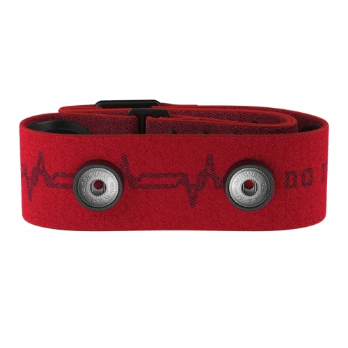 Polar Pro Chest Strap – Heart Rate Monitor Belt Text Red