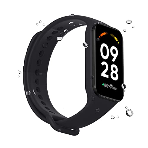 Xiaomi Redmi Band 2 Activity Fitness Tracker with 1.47″ TFT Display, 14-Day Battery Life, Blood Oxygen, Heart Rate, Sleep & Stress Monitoring, 5 ATM Water Resistant, Fitness Watch for Men Women, Black