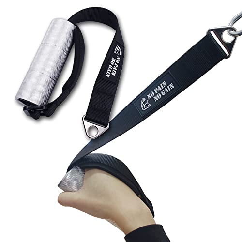 Lights Mountain Arm Wrestling Exercise Handle Φ2in Grip – Wrist and Forearm Exerciser Pulldown Triceps Rope Workout