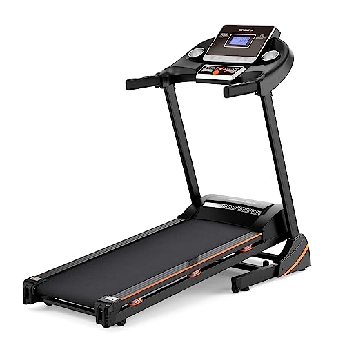 RENESTAR Treadmills for Home, Treadmill with 0-15% Auto Incline, 3HP Folding Treadmill for Running Walking with 280LBS Weight Capacity, Incline Treadmill Equipped with Bluetooth & Pulse Monitor