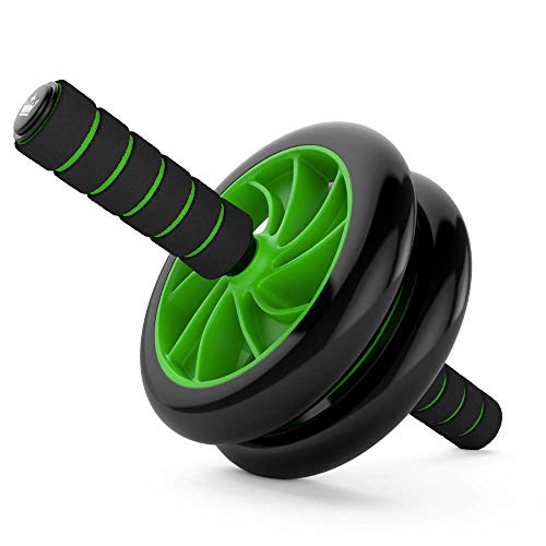 King Athletic Ab-Roller Wheel: for Abdominal & Stomach Exercise Training: Fitness Core Shredder: New Ab Trainer includes Two Instructional eBooks